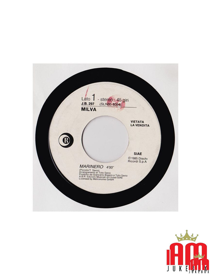 Marinero Duel [Milva,...] - Vinyle 7", 45 RPM, Promo [product.brand] 1 - Shop I'm Jukebox 