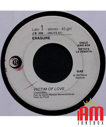 Victim Of Love Get Ready [Erasure,...] – Vinyl 7", 45 RPM, Jukebox, Stereo [product.brand] 1 - Shop I'm Jukebox 