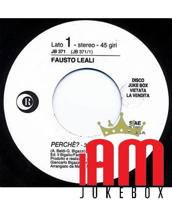 Pouquoi? Pitzinnos In Sa Gherra [Fausto Leali,...] - Vinyl 7", 45 RPM, Jukebox [product.brand] 1 - Shop I'm Jukebox 