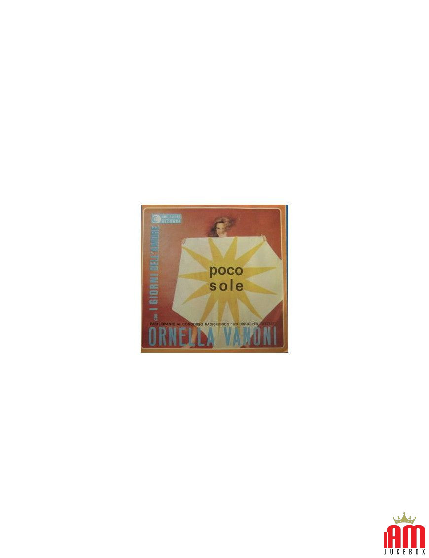 Poco Sole [Ornella Vanoni] – Vinyl 7", 45 RPM [product.brand] 1 - Shop I'm Jukebox 