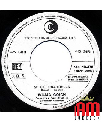 S'il y a une étoile à San Francisco [Wilma Goich,...] - Vinyl 7", 45 RPM, Promo [product.brand] 1 - Shop I'm Jukebox 