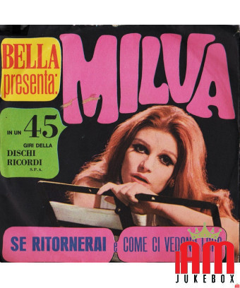 If You Return As They See Us [Milva] – Vinyl 7", 45 RPM, Promo