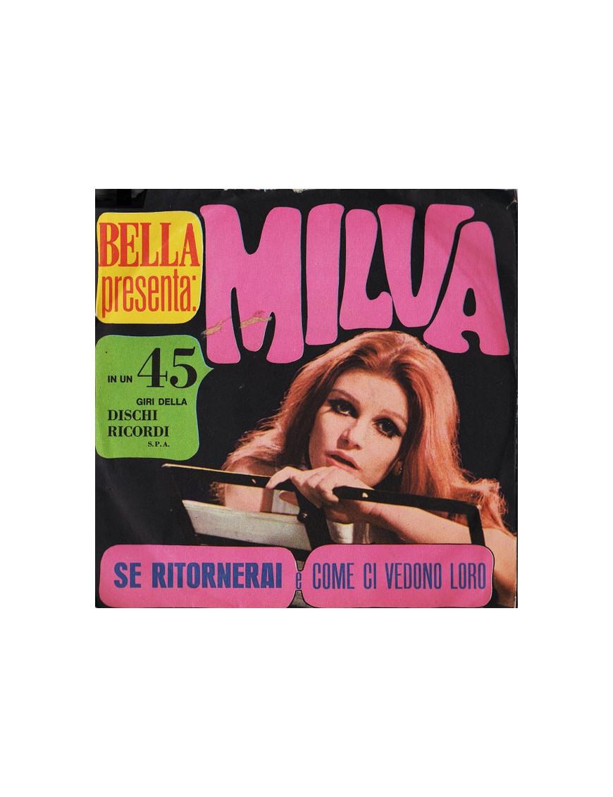 If You Return As They See Us [Milva] – Vinyl 7", 45 RPM, Promo [product.brand] 1 - Shop I'm Jukebox 