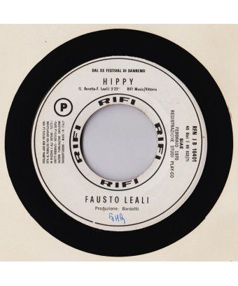 Hippy La Saison D'une Fleur [Fausto Leali,...] - Vinyl 7", 45 RPM, Jukebox [product.brand] 1 - Shop I'm Jukebox 