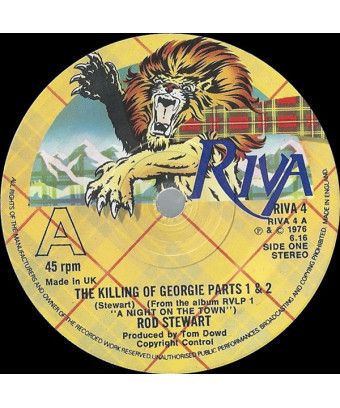 The Killing Of Georgie Parts 1 & 2 [Rod Stewart] – Vinyl 7", 45 RPM, Single [product.brand] 1 - Shop I'm Jukebox 