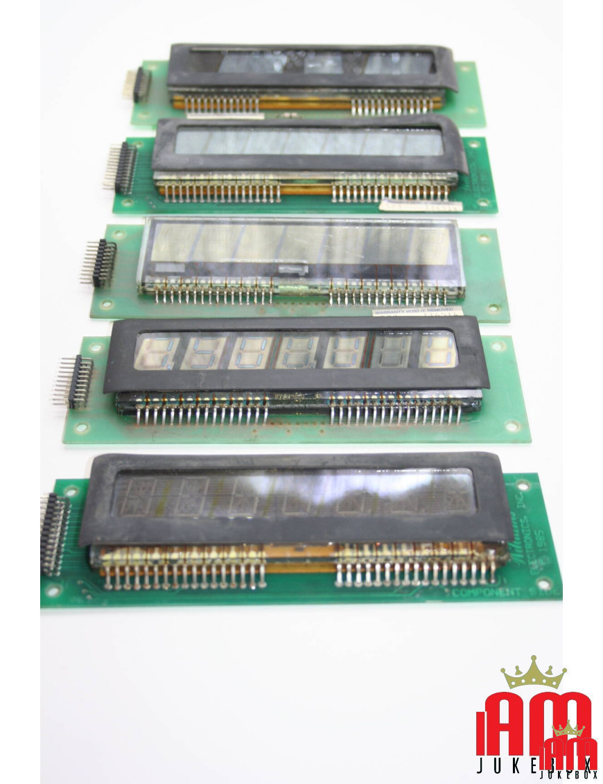 Williams 7 digit alpha display 5769-10874-00 each one Electronic boards Williams Condition: Not tested [product.supplier] 1 Will