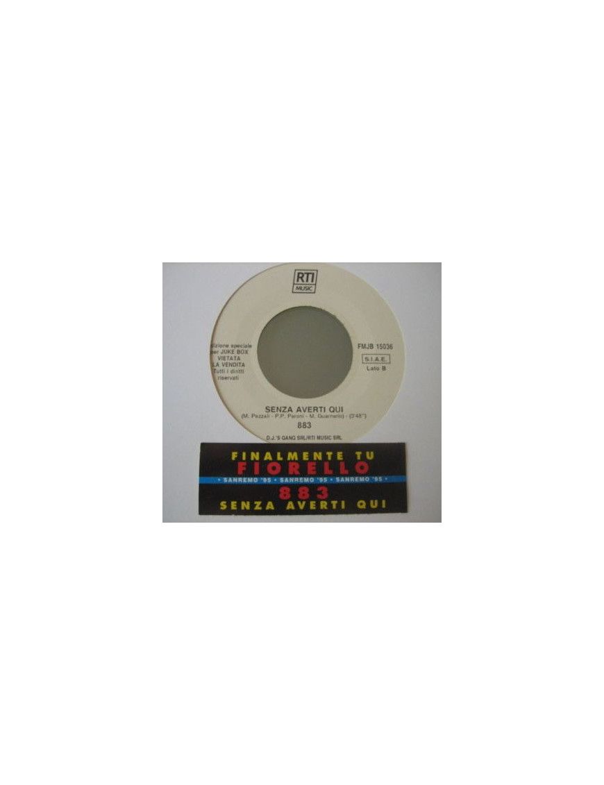 Enfin toi sans t'avoir ici [Fiorello,...] - Vinyl 7", 45 RPM, Jukebox [product.brand] 1 - Shop I'm Jukebox 