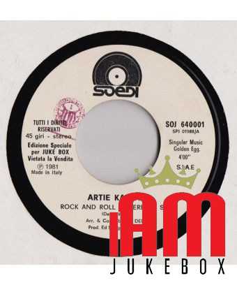 Le rock and roll est là pour rester [Artie Kaplan] - Vinyle 7", 45 tr/min, Jukebox [product.brand] 1 - Shop I'm Jukebox 