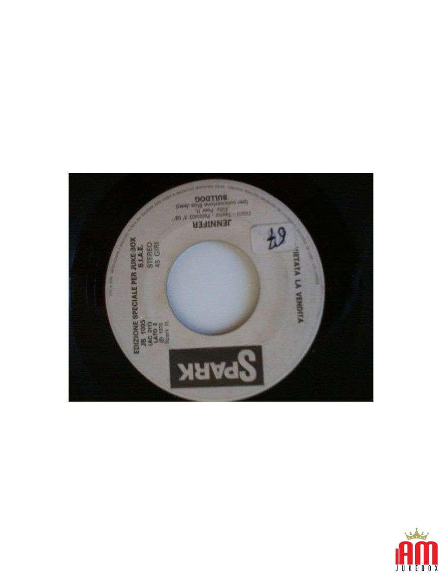 Loving On The Losing Side Jennifer [Tommy Hunt,...] – Vinyl 7", 45 RPM, Jukebox [product.brand] 1 - Shop I'm Jukebox 