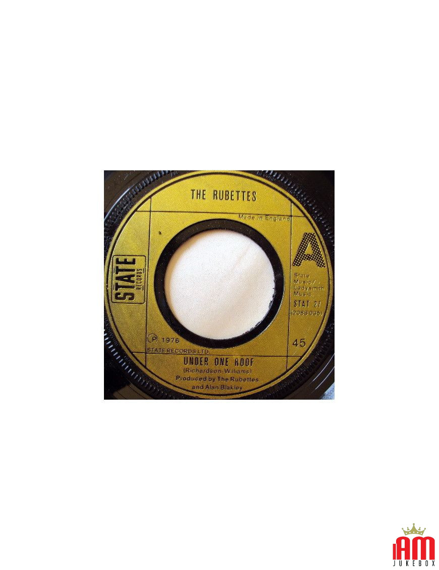 Under One Roof [The Rubettes] – Vinyl 7", 45 RPM, Single [product.brand] 1 - Shop I'm Jukebox 