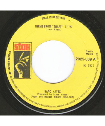 Theme From Shaft [Isaac Hayes] – Vinyl 7", 45 RPM, Single [product.brand] 1 - Shop I'm Jukebox 