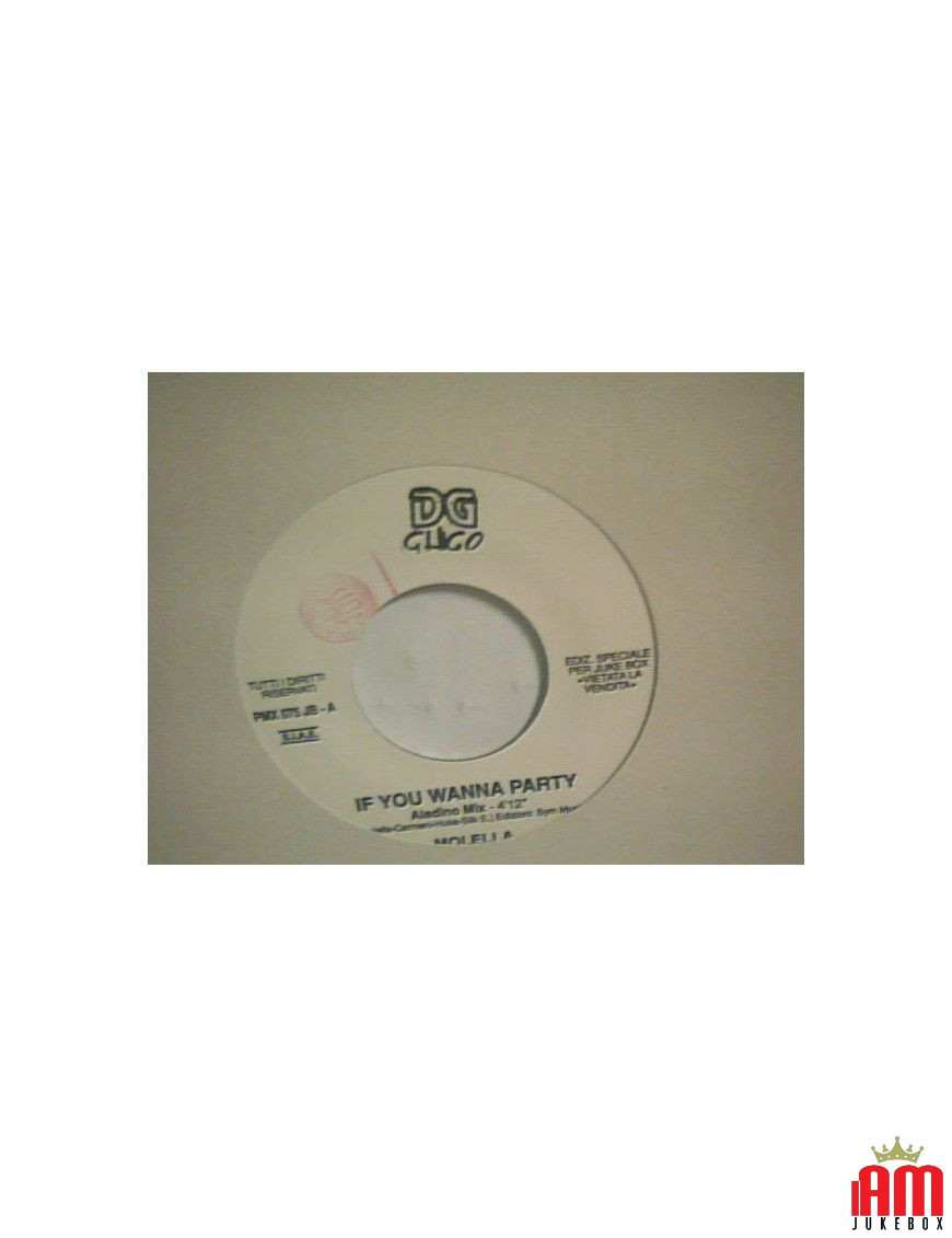 If You Wanna Party - Hideaway [Molella,...] - Vinyl 7", 45 RPM, Promo