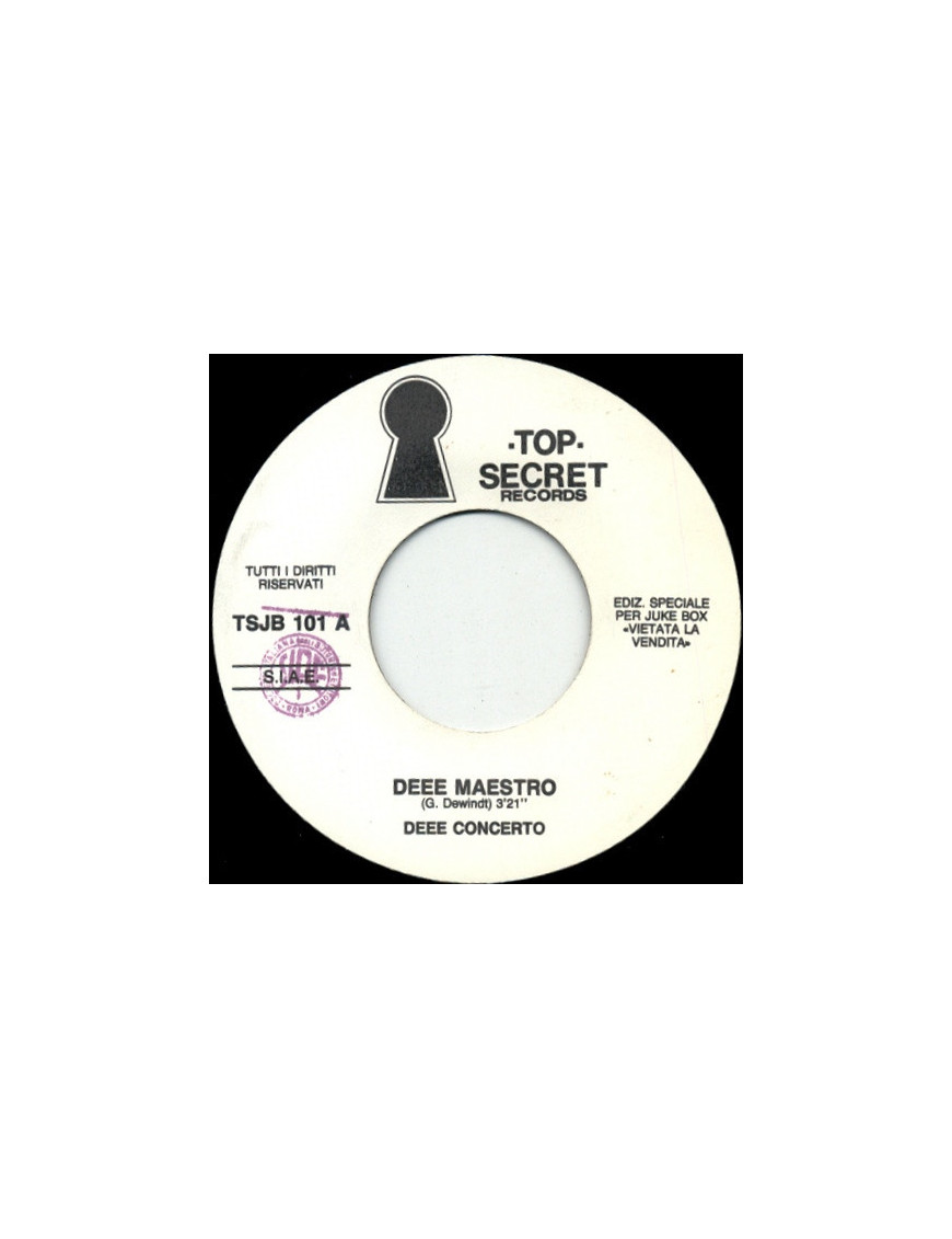 Deee Concerto   Check It Out [Deee Maestro,...] - Vinyl 7", 45 RPM, Jukebox