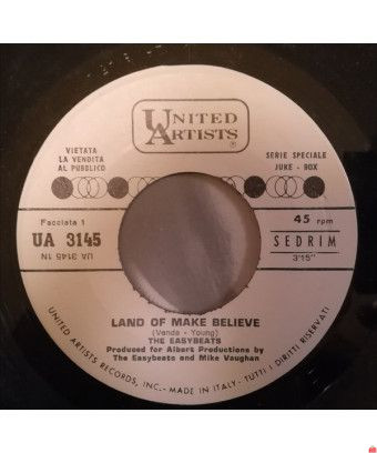 Land Of Make Believe [The Easybeats] - Vinyl 7", Single, Jukebox, Promo [product.brand] 1 - Shop I'm Jukebox 