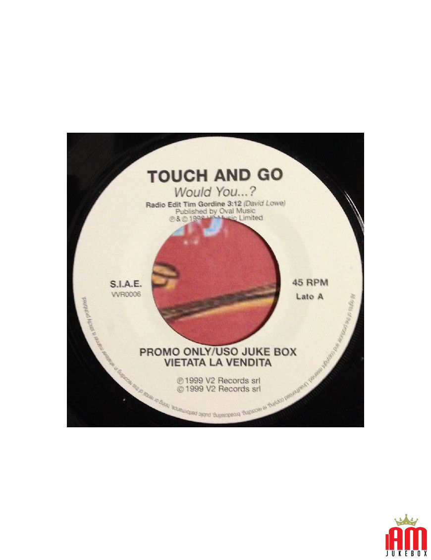 Would You...? Desperate Love [Touch And Go,...] - Vinyl 7", 45 RPM, Promo [product.brand] 1 - Shop I'm Jukebox 