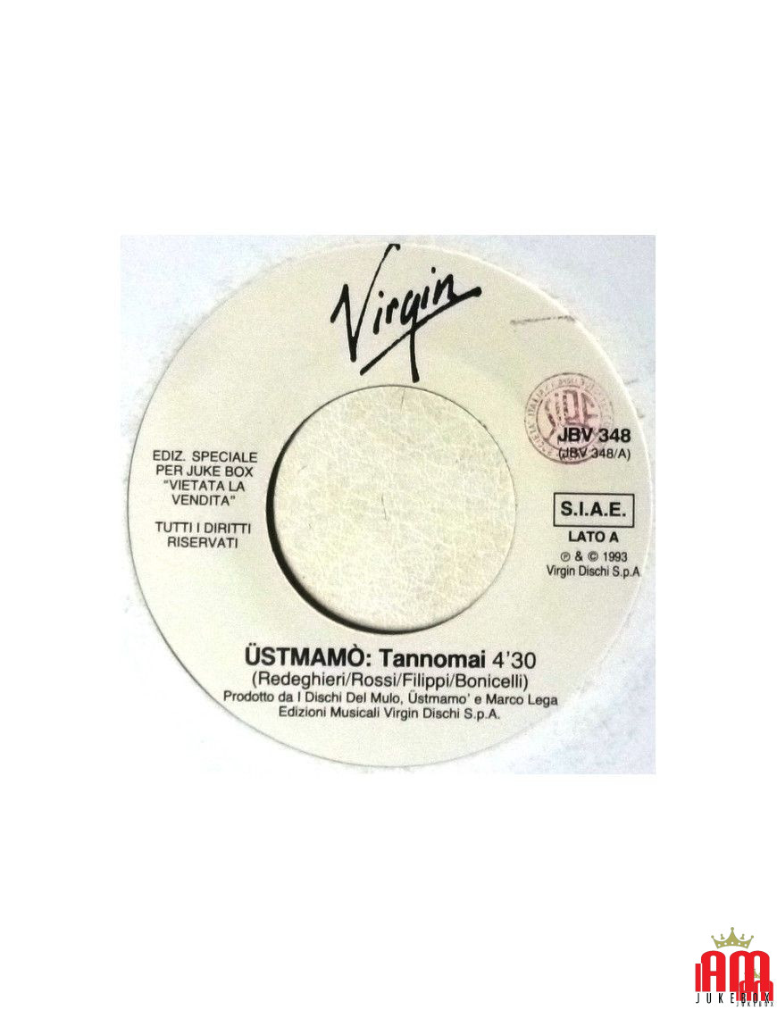 Tannomai Gotta Lotta Love [Üstmamò,...] - Vinyl 7", 45 RPM, Jukebox [product.brand] 1 - Shop I'm Jukebox 