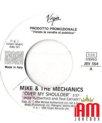 Over My Shoulder That Look In Your Eye [Mike & The Mechanics,...] - Vinyl 7", 45 RPM, Promo, Stereo [product.brand] 1 - Shop I'm