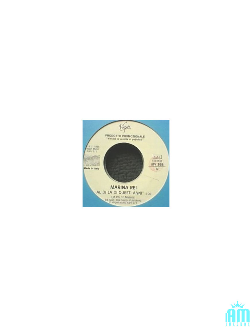 Beyond These Years Why You Treat Me So Bad [Marina Rei,...] - Vinyl 7", 45 RPM, Promo [product.brand] 1 - Shop I'm Jukebox 