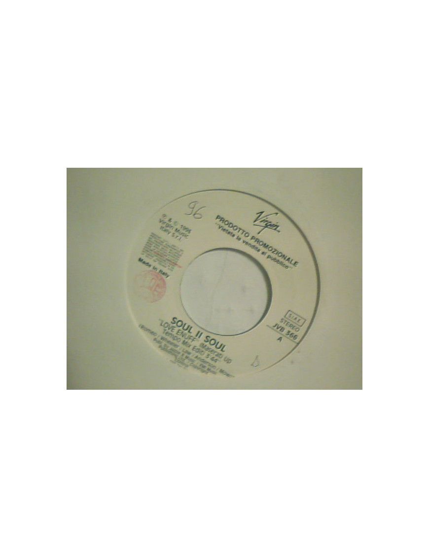 Love Enuff – Velvet Park [Soul II Soul,...] – Vinyl 7", 45 RPM, Promo [product.brand] 1 - Shop I'm Jukebox 