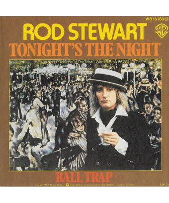 Tonight's The Night [Rod Stewart] – Vinyl 7", Single, 45 RPM [product.brand] 1 - Shop I'm Jukebox 