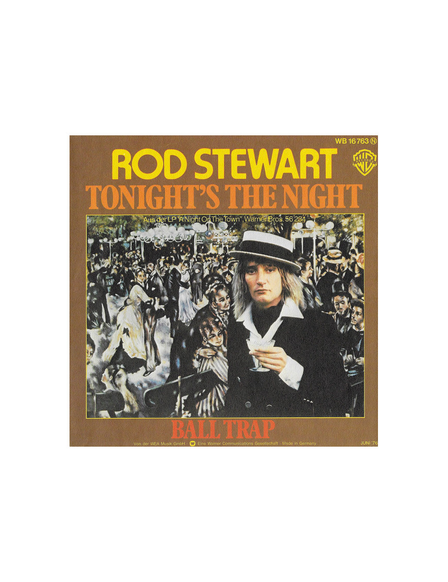 Tonight's The Night [Rod Stewart] – Vinyl 7", Single, 45 RPM [product.brand] 1 - Shop I'm Jukebox 