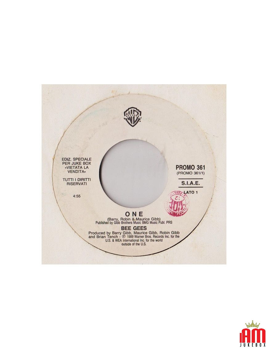 One World In Motion [Bee Gees,...] – Vinyl 7", 45 RPM, Jukebox [product.brand] 1 - Shop I'm Jukebox 