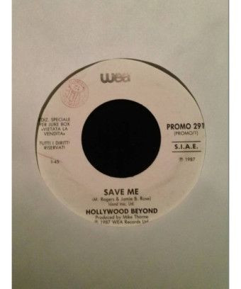 Sauve-moi, toi et moi [Hollywood Beyond,...] - Vinyl 7", 45 RPM, Jukebox, Promo [product.brand] 1 - Shop I'm Jukebox 