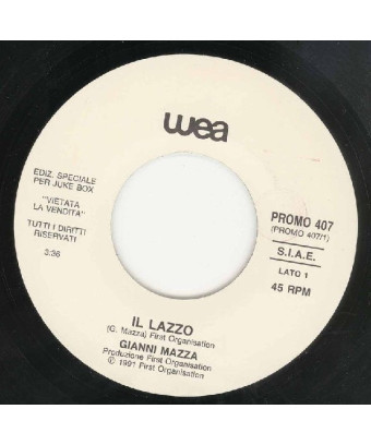Il Lazzo   Groove Is In The Heart [Gianni Mazza,...] - Vinyl 7", 45 RPM, Jukebox