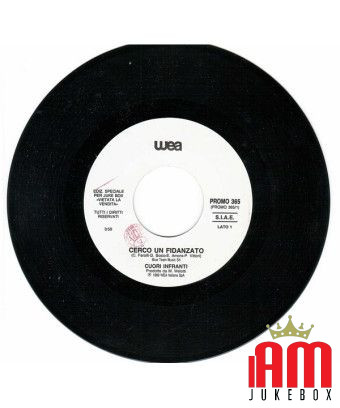 Seeking a Boyfriend I Won't Back Down [Cuori Infranti,...] - Vinyl 7", 45 RPM, Jukebox [product.brand] 1 - Shop I'm Jukebox 