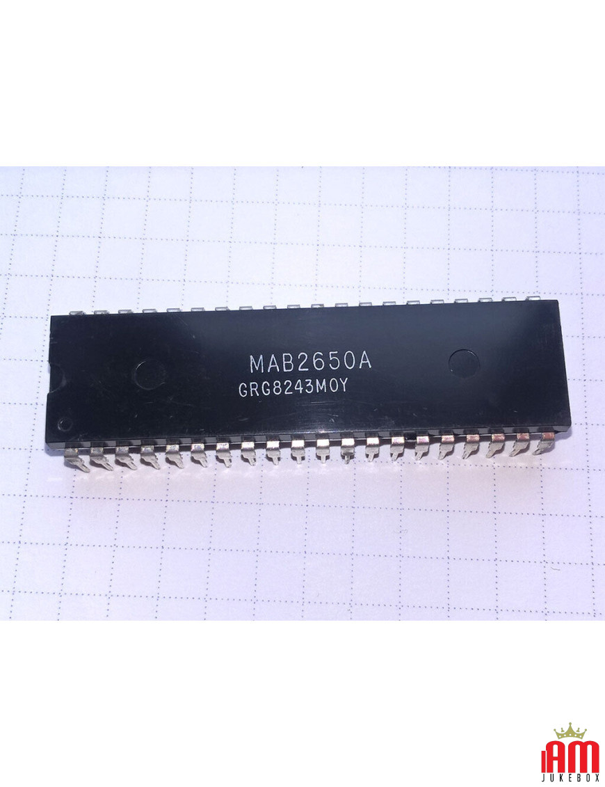 Philips MAB2650A (Signetics 2650A) 8-bit microprocessor 1.25MHz DIP40 ...