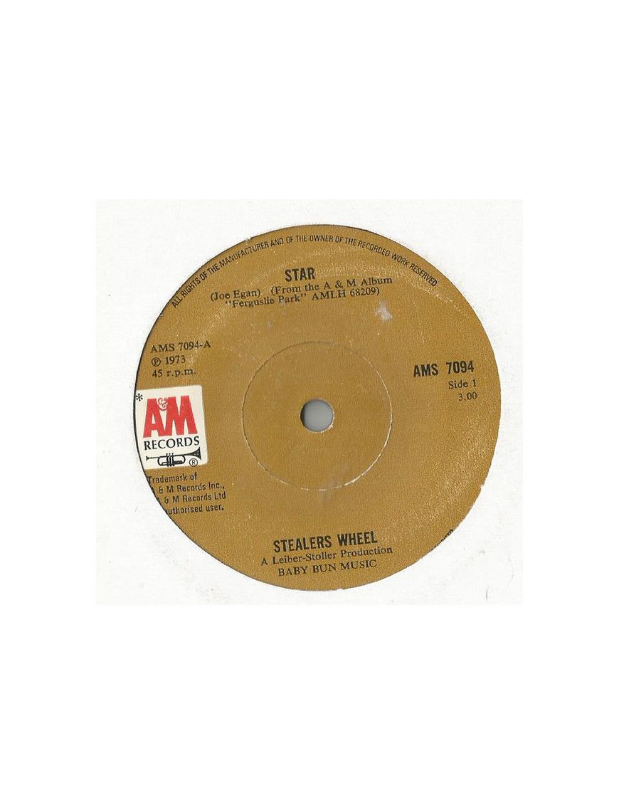 Star [Stealers Wheel] – Vinyl 7", 45 RPM [product.brand] 1 - Shop I'm Jukebox 