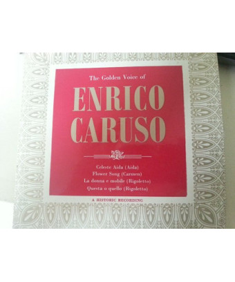 The Golden Voice Of Enrico Caruso [Enrico Caruso] - Vinyl LP, 7", Compilation [product.brand] 1 - Shop I'm Jukebox 