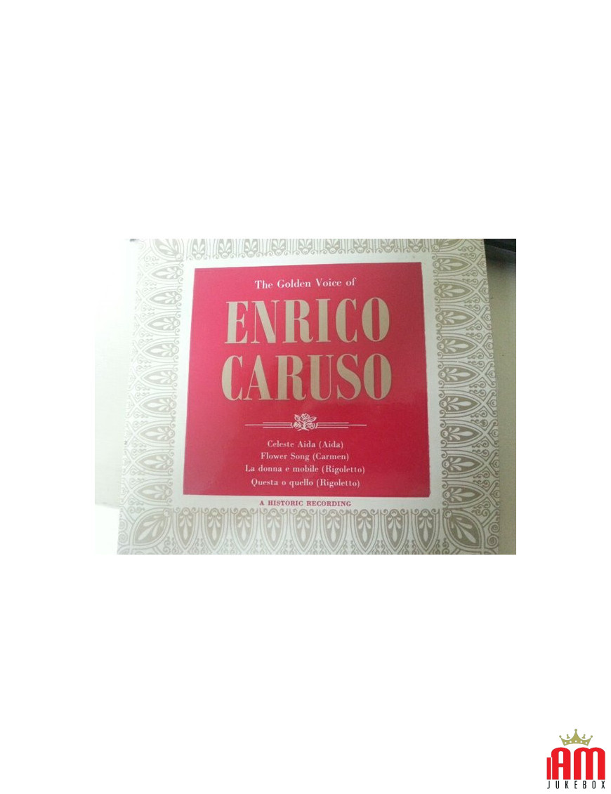 La voix d'or d'Enrico Caruso [Enrico Caruso] - Vinyle LP, 7", Compilation