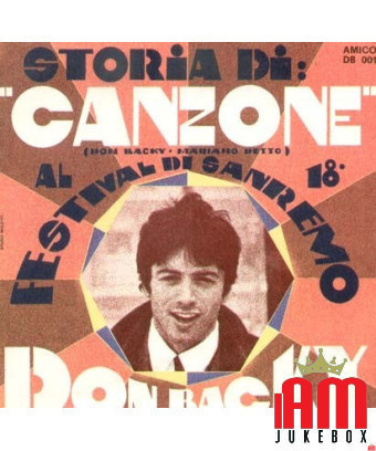 Chanson [Don Backy] - Vinyle 7", 45 tours, Mono [product.brand] 1 - Shop I'm Jukebox 