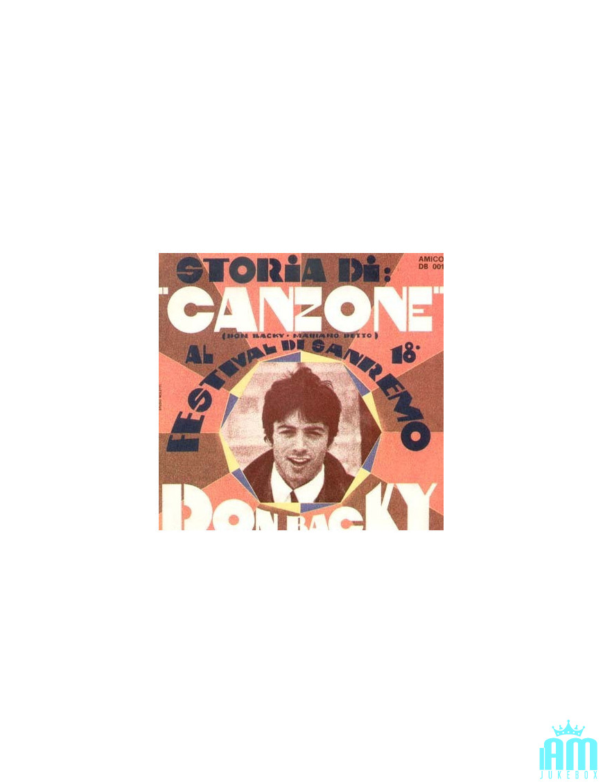 Chanson [Don Backy] - Vinyle 7", 45 tours, Mono [product.brand] 1 - Shop I'm Jukebox 