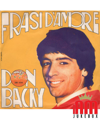 Citations d'amour [Don Backy] - Vinyle 7", 45 tours [product.brand] 1 - Shop I'm Jukebox 