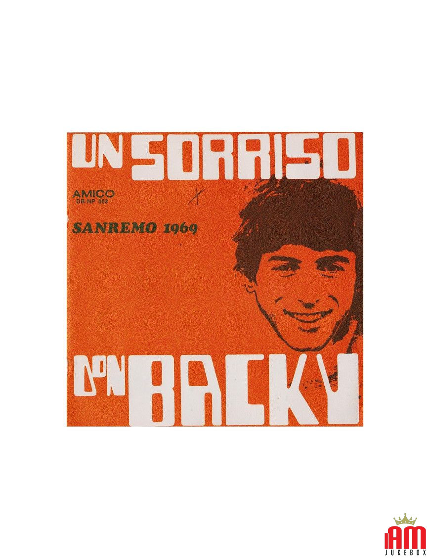 Un Sorriso [Don Backy] - Vinyl 7", 45 RPM [product.brand] 1 - Shop I'm Jukebox 