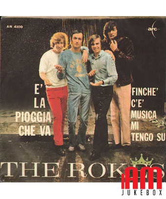 È La Pioggia Che Va [The Rokes] - Vinyl 7", 45 RPM, Single, Réédition