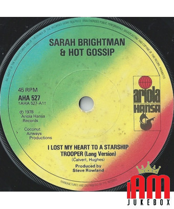 I Lost My Heart To A Starship Trooper [Sarah Brightman,...] – Vinyl 7", 45 RPM, Single, Promo [product.brand] 1 - Shop I'm Jukeb