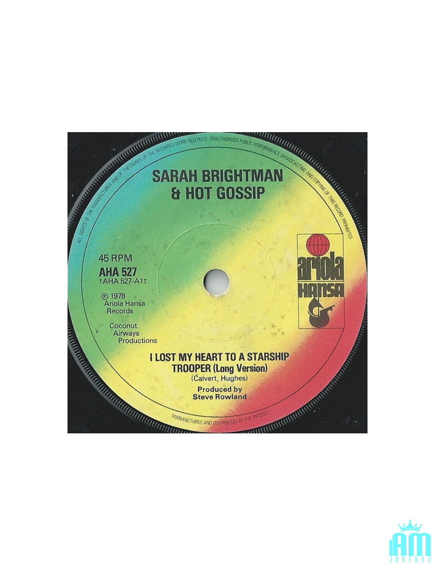 I Lost My Heart To A Starship Trooper [Sarah Brightman,...] – Vinyl 7", 45 RPM, Single, Promo [product.brand] 1 - Shop I'm Jukeb