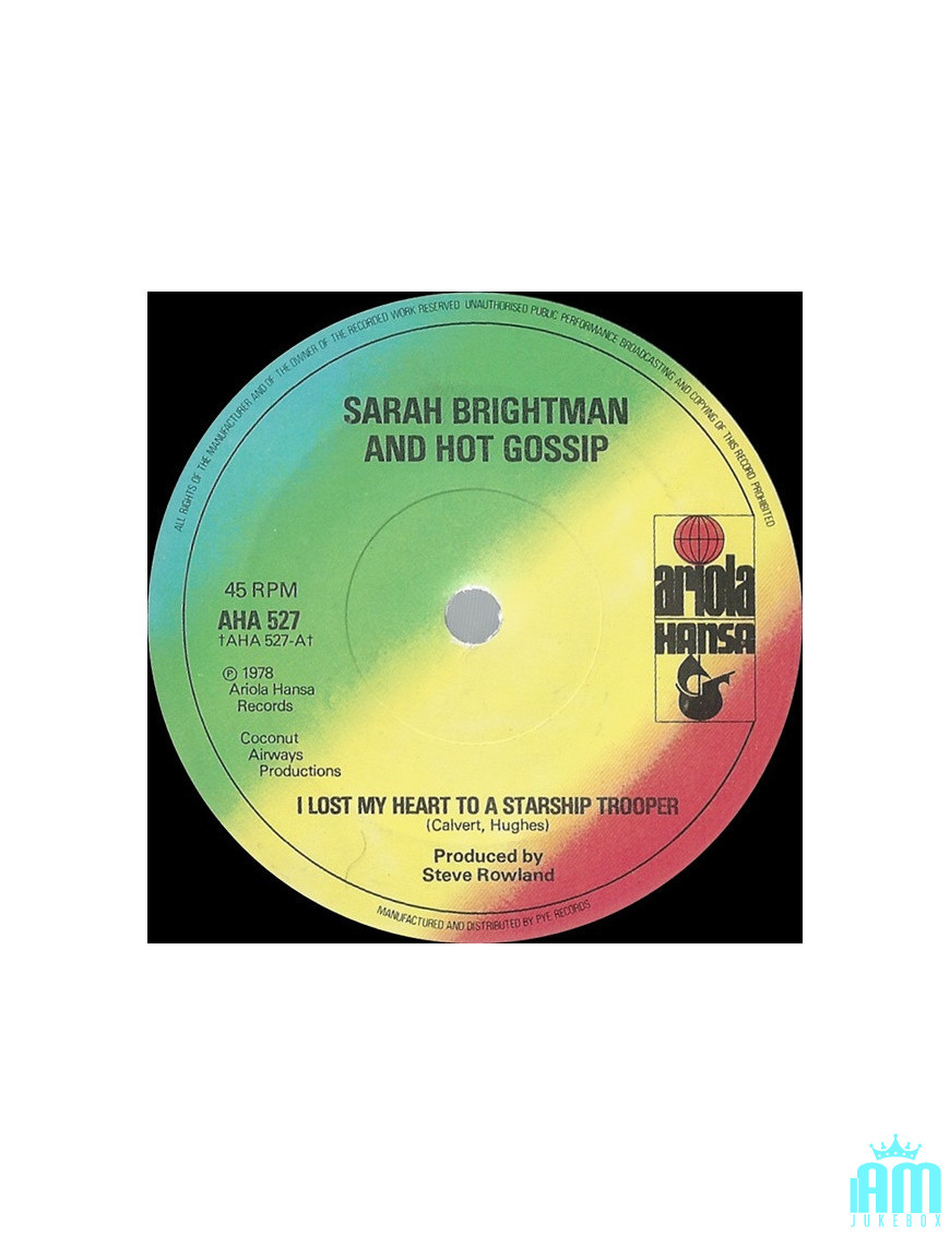 I Lost My Heart To A Starship Trooper [Sarah Brightman,...] - Vinyl 7", 45 RPM, Single