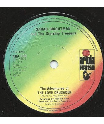 Les aventures du croisé de l'amour [Sarah Brightman,...] - Vinyl 7", 45 RPM, Single [product.brand] 1 - Shop I'm Jukebox 