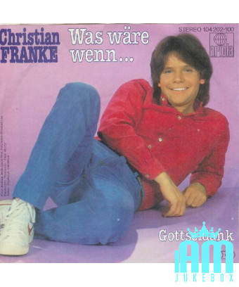 Était Wäre Wenn... [Christian Franke] - Vinyl 7", Single, 45 RPM [product.brand] 1 - Shop I'm Jukebox 