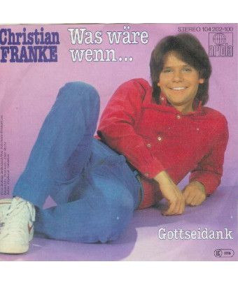 Was Wäre Wenn... [Christian Franke] - Vinyl 7", Single, 45 RPM [product.brand] 1 - Shop I'm Jukebox 