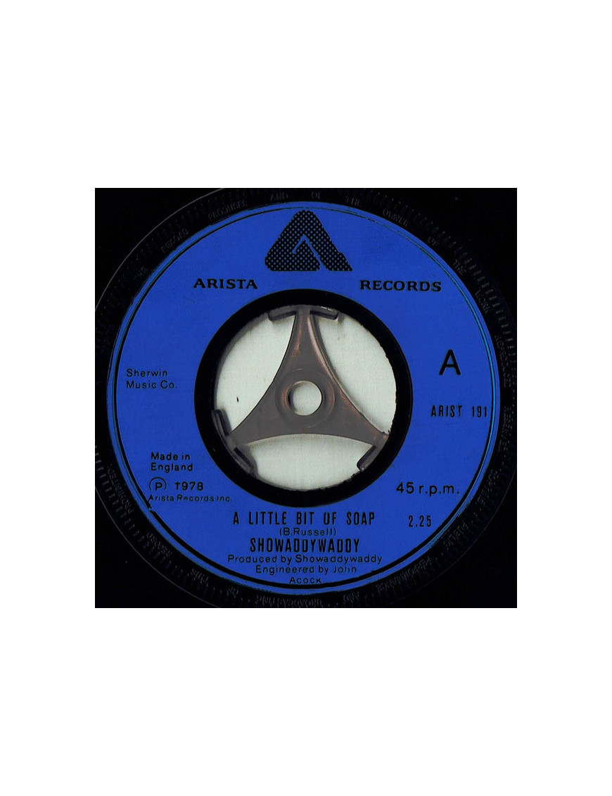 A Little Bit Of Soap [Showaddywaddy] – Vinyl 7", 45 RPM, Single