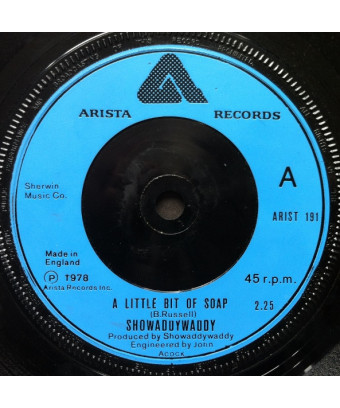A Little Bit Of Soap [Showaddywaddy] - Vinyl 7", 45 RPM, Single [product.brand] 1 - Shop I'm Jukebox 