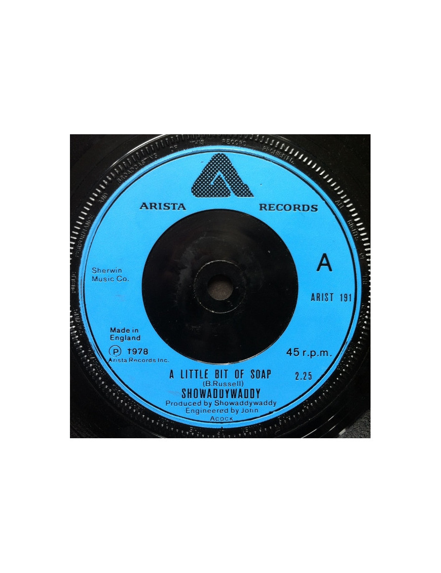 A Little Bit Of Soap [Showaddywaddy] - Vinyl 7", 45 RPM, Single