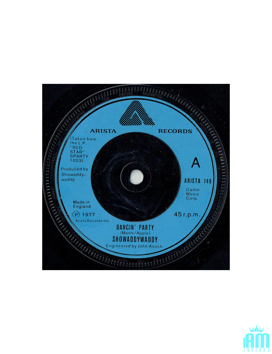 Dancin' Party [Showaddywaddy] – Vinyl 7", 45 RPM, Single [product.brand] 1 - Shop I'm Jukebox 