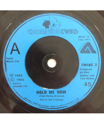 Hold Me Now [Thompson Twins] - Vinyle 7", 45 tours, Single [product.brand] 1 - Shop I'm Jukebox 