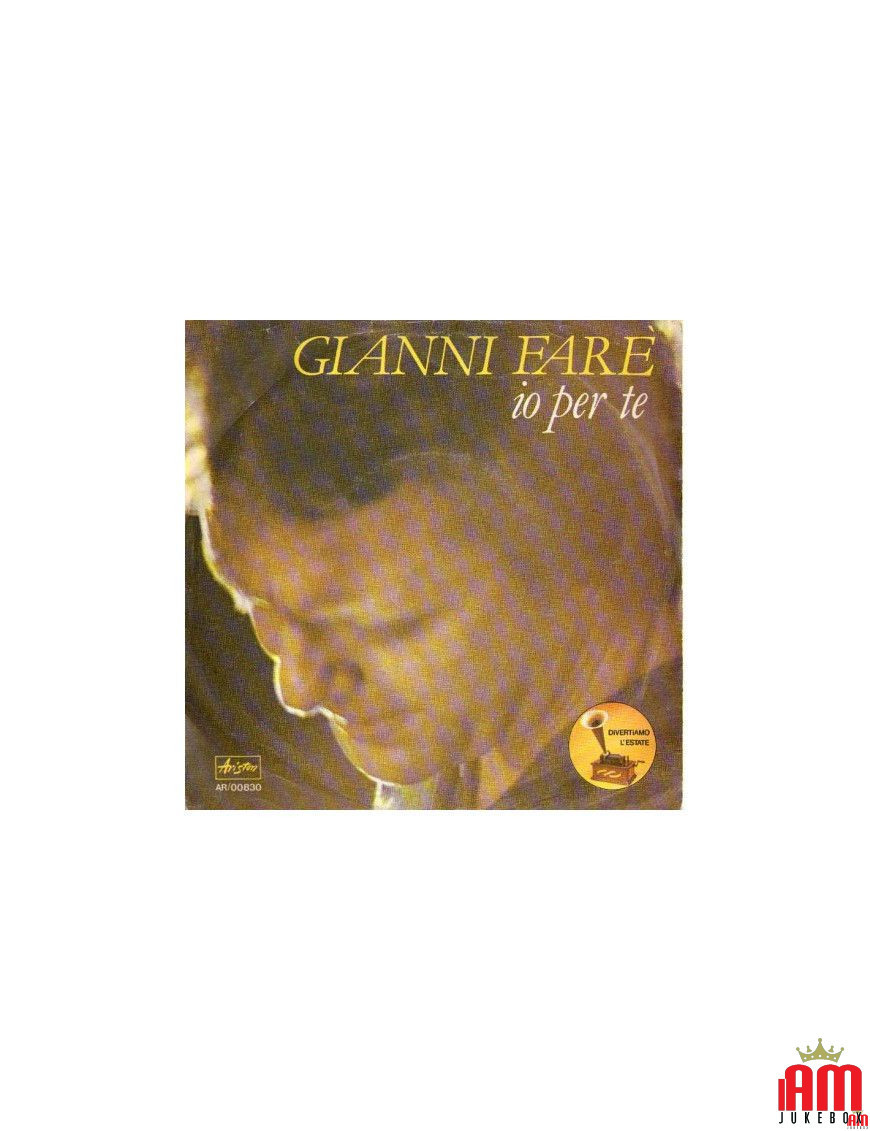 Io Per Te Io Per Te [Gianni Faré] – Vinyl 7", 45 RPM, Promo [product.brand] 1 - Shop I'm Jukebox 